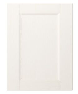 IKEA Akurum Kitchen Door Ramsjo White 21 x 39 Beech Cabinet Door NEW 801.584.59