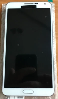 Tela com moldura para Samsung Galaxy Note 3 - Branca - Imagem 1 de 2