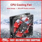 Computer Case 80Mm Fan 3Pin+4Pin Radiator Cooler 12V Chassis Water Cooling Fans
