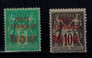 Timbre de Madagascar Colonie N° 14 et 15 neuf * MH - Picture 1 of 1