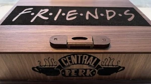 Hand Made Custom Friends Themed Wooden Keepsake Laser Etched Box - Picture 1 of 7