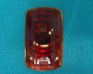 NOS new OEM MoPar 1954 Plymouth Taillamp Lenses RH and LH pair of pn 1546438