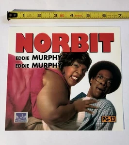 VINTAGE MOVIE THEATER MYLAR #61 2007 NORBIT EDDIE MURPHY TERRY CREWS FILM PROMO - Picture 1 of 3