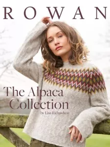 Rowan The Alpaca Collection Lisa Richardson Knitting Pattern Book - Picture 1 of 1