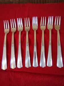 18 Pc 5-5/8" Oyster Forks Stainless Steel Tasting Utensils Seafood Crab Cocktail - Picture 1 of 3