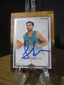 PEJA STOJAKOVIC signed/autographed UPPER DECK CARD NEW ORLEANS HORNETS/KINGS NBA - Picture 1 of 3