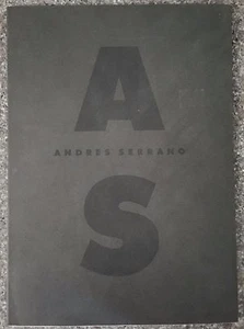 SIGNED BY ANDRES SERRANO 1991 EUROPEAN EXHIBITION COLOR PLATES, DOUBLE FOLD-OUT - Foto 1 di 10
