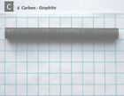 11,50 gram 99,95% carbon graphite rod 100x10mm element 6 sample