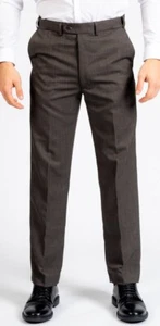 Mens Summer Trousers Expand-A-Band Waist Self Adjusting Lightweight Pants Slacks - Picture 1 of 20