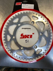 NEW SRT Pro-Line Rear 51 T sprocket SRT00282 KTM HUSQVARNA GAS GAS SILVER NEW - Picture 1 of 3