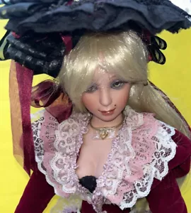 RARE Porcelain Collectible Artist Doll Dominique Donna RuBert 2002 Ltd Ed of 750 - Picture 1 of 22