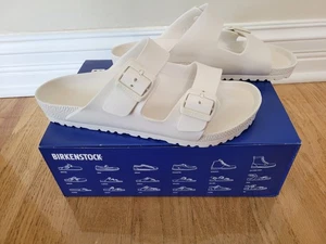 Birkenstock Arizona Essentials EVA Sandalen, Eggshell, (schmale Passform). Größe wählbar - Bild 1 von 8