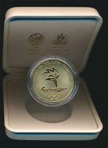 Australia: 2000 Sydney Olympic Medal, gold coin program, 20g, Cased - Picture 1 of 1