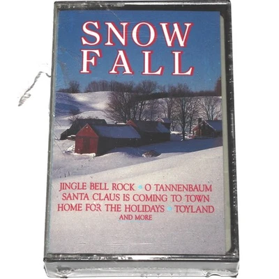 Christmas : Snowfall (Cassette Tape 1990) Holiday Music NEW SEALED - Image 1 of 4