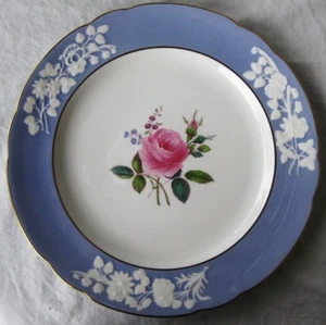 Plato de cena Spode Maritime rosa azul - Imagen 1 de 6