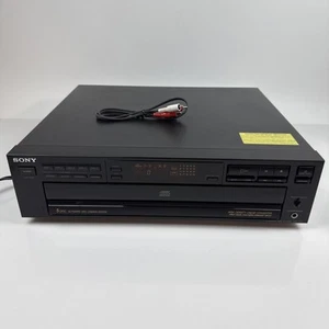 Sony 5 Disc CD Wechsler CDP-C27 AV Kabel getestet funktioniert - Bild 1 von 15