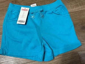 NEW Gymboree BLUE Girls * SZ 5 * SHORTS - Pants - Bottoms - NEW WITH TAGS - Picture 1 of 3