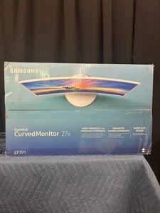 BRAND NEW Samsung 27' Curved Monitor 1080p CF391 - Picture 1 of 3