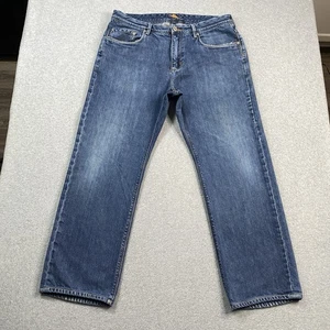 Tommy Bahama Jeans Mens 38x32 Standard Denim Blue Cotton Casual Workwear City - Picture 1 of 17