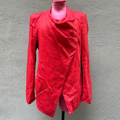 Helmut Lang Handkerchief Hem Blazer Jacket Casual Women Casual Cocktail Party 12 - Image 1 of 4