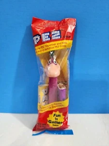 Purple Flintstones Dino Pez Dispenser Made in Slovenia Dinosaur Pet NEW - Picture 1 of 3
