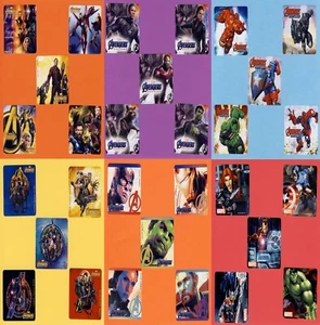 30 pegatinas grandes surtidas de Marvel Avengers - Capitán América, Thor, Hulk, Ironman - Imagen 1 de 7
