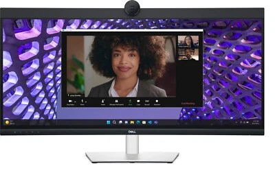 Dell P3424WEB 34 Zoll Curved Monitor IPS 4K 3440x1440 DP USB-C Displaykratzer - Bild 1 von 3