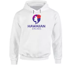 Hawaiian Holdings Inc Airlines Nasdaq Company Logo Employee Fan Hoodie - Picture 1 of 1