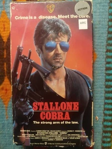 Cobra VHS 1986 Warner Home Video First Release Sylvester Stallone former rental - Picture 1 of 7