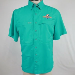 GameGuard Shirt Mens Small 1023 Outdoor Vented Hiking Camp Button Up The Pond - Picture 1 of 8
