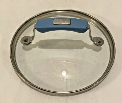 Paula Dean PD 6” Outside Diameter Glass  Cookware Replacement Lid Pan Foto 1 de 3