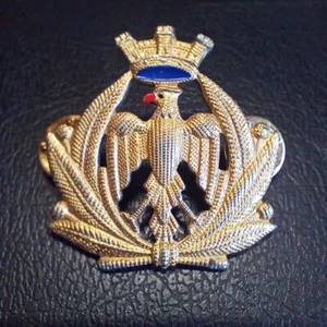 VINTAGE METAL BROOCH - ITALIAN AIR FORCE - - Picture 1 of 2
