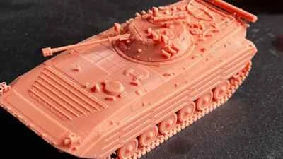 3D Printed 1/72/87/144 Soviet BMP2 Infantry Fighting Vehicle Unpainted Model Kit - Image 1 of 4