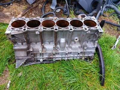 BMW E46 E39 E53 X5 Z3 330i 530i 3.0i M54B30 Bare Engine Block 7502918 #037 - Image 1 of 4