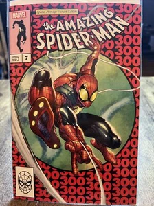 ๐จ๐ฅ๐ท AMAZING SPIDER-MAN #7 TYLER KIRKHAM #300 Homage Trade Dress Variant - Picture 1 of 5