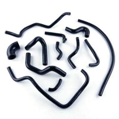 Manguera de refrigerante de radiador de silicona negra para Mazda Miata MX-5 NA MK1 1,6 L B6 '89-'98 Foto 1 de 4