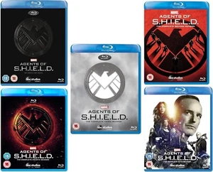 AGENTS OF SHIELD COMPLETE SERIES 1-5 BLU RAY Season 1 2 3 4 5 New Sealed UK R2 - Picture 1 of 6