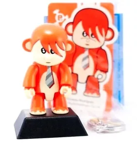 Portachiavi Toy2r 3" serie Qee 5c Ernesto Rodriguez Mico Chase Kidrobot Monqee - Foto 1 di 2