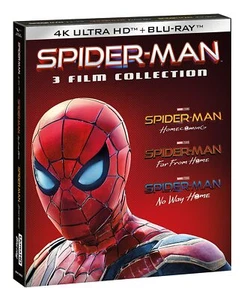Spider-Man - 3 Film Collection (3 4K Ultra HD + 3 Blu-Ray Disc + Card) - Imagen 1 de 3