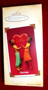 SISTERS,AFRICAN AMERICAN , Yr 2004 Hallmark Keepsake , HARD TO FIND - Picture 1 of 1