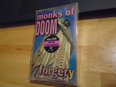SEALED RARE OOP Monks of Doom CASSETTE TAPE Forgery 1992 Cracker counting crows - Image 1 of 2