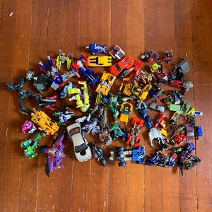 Transformers 2000s Modern Era 7 LB Customizing Parts Repair Lot of Figures - Picture 1 of 6