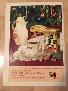 ORIGINAL REKLAME WERBUNG 1963 JACOBS KAFFEE ist für Ihre Lieben ein schönes - Bild 1 von 1