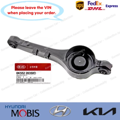 Brazo de control inferior izquierdo trasero genuino 0K55228350D para KIA Sedona 2002-2005 Foto 1 de 4