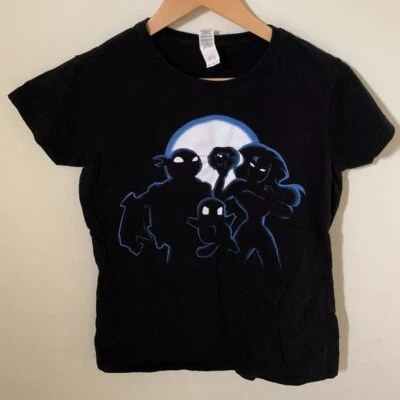 TMNT Pikachu Juniors Size Large Short Sleeve Shirt Super Hero Collaboration Tee - Image 1 of 4