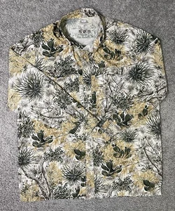 GameGuard Fishing Shirt Men's Size 2XL Cactus Camo Button Up L/S Hunting Vent - Picture 1 of 8