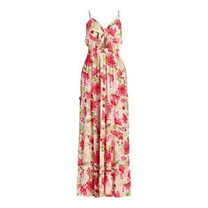 Maxi vestido para mujer Liv & Lottie recortado sin mangas, talla mediana, ajuste moderno - Imagen 1 de 4