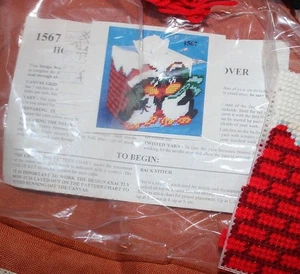 Design Works: Holiday Pinguine Tissue Box Cover Kit #5242 ~ halbkomplett - Bild 1 von 3