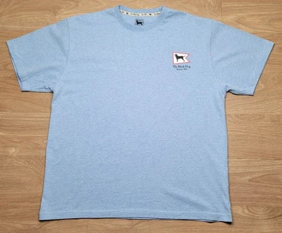 Футболка мужская The Black Dog Boston MA размер Large темно-синяя Martha's Vineyard  - Изображение 1 из 4