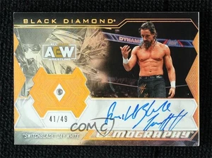 2024 Upper Deck Black Diamond AEW Gemography /49 Switchblade Jay White Auto - Picture 1 of 3